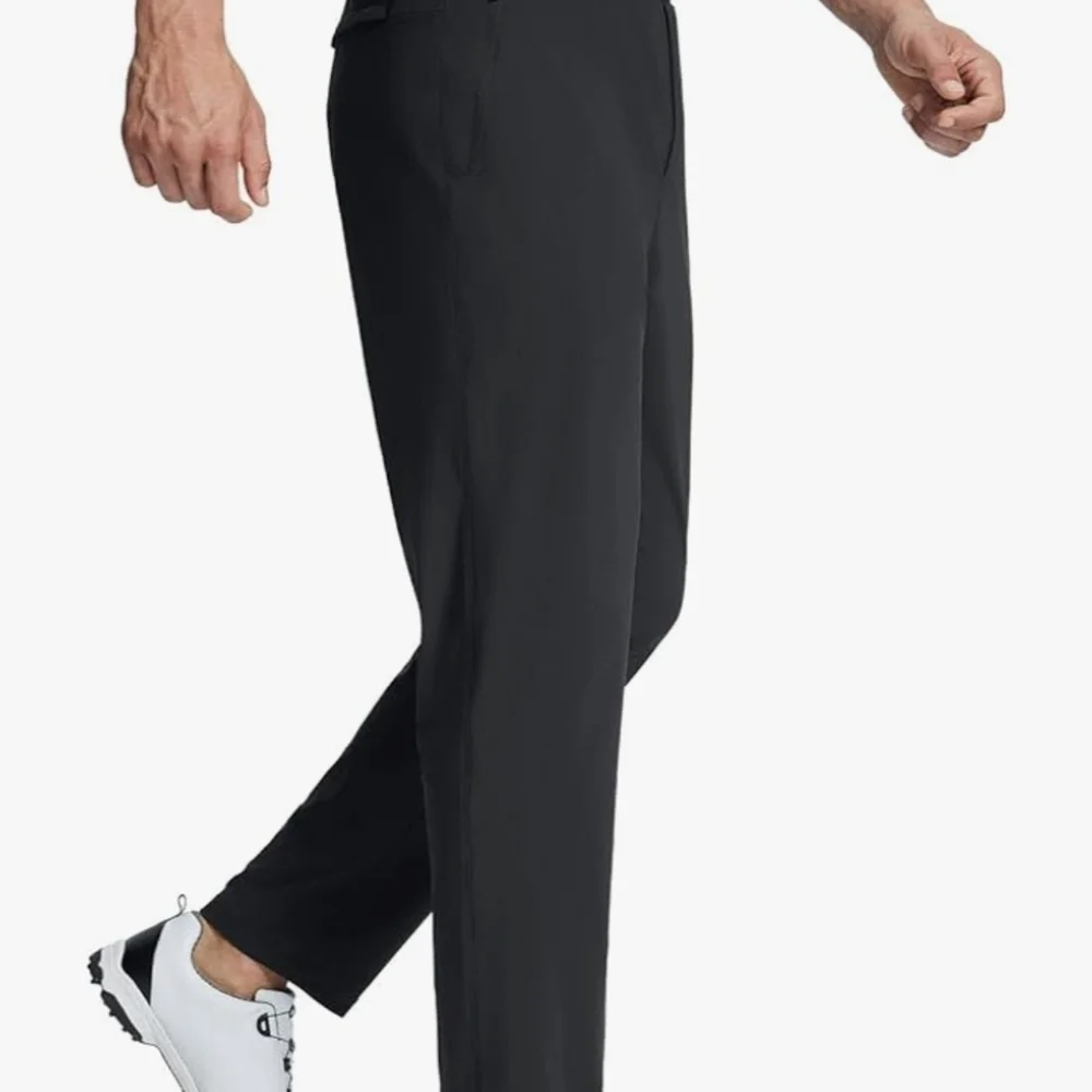 Baleaf Men’s Athletic Pants Black Size M Stretch Lightweight UPF 50+ Quick Dry